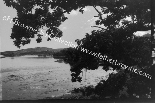 LOW TIDE AT EACLES HOTEL